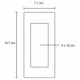 Power bank de metal con capacidad de 10 000 mAh