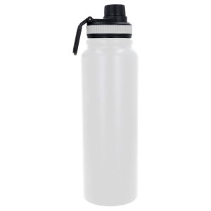 Termo con acabado fino y con capacidad para llevarlo para hacer deporte