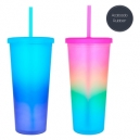 Combinación de varios colores en un solo termo tiene acabado rubber