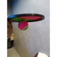 Juego divertido de lanza y atrapa para dos jugadores