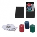 Dentro de la caja viene lo necesarios para llevar a cabo el juego de poker