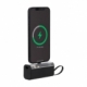 Power bank con diseño transparentes y cap de 5 000 mAh