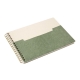 Libreta Appel con práctico sobre en la portada