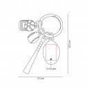 Llavero Bunt para aficionados del beisbol