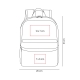 Mini mochila Kids Multicolor estilo escolar