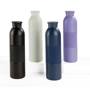 Termo Visok metálico con diseño ergonómico y suave cubierta