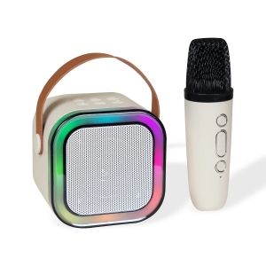 Bocina Karaoke Idol bluetooth atractiva y luminosa