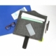 Carpeta ejecutiva fabricada en fieltro y detalles de semi piel