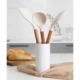 Juego de utensilios de cocina con recipiente de cerámica
