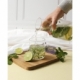 Jarra transparente con capacidad de 700ml incluye vaso