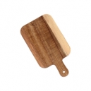 Mini tabla de quesos fabricada en madera acacia