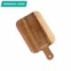 Mini tabla de quesos fabricada en madera acacia