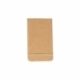 Libreta vertical con pasta de PU