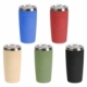 Vaso con doble pared fabricado en as