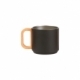 Taza fabricada en acero inoxidable