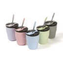 Vaso fabricado en acero inoxidable con capacidad de 480 Ml