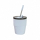 Vaso fabricado en acero inoxidable con capacidad de 480 Ml