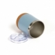 Vaso de doble pared de acero inoxidable