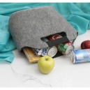 Bolsa fabricada en fieltro rpet
