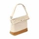 Bolsa de hombro color beige