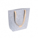 Bolsa fabricada en fieltro