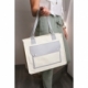 Bolsa de mano fabricada en algodón