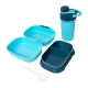 Set de lonchera gregory azul