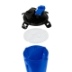 Vaso para mascotas galu azul