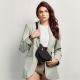 Bolsa satelita gris