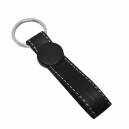Llavero de metal con vinil color negro