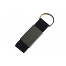 Llavero de aluminio con correa