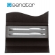 Set de bolígrafo y portaminas de aluminio con estuche