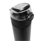 Vaso de acero inoxidable negro