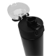 Vaso de acero inoxidable negro