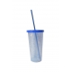 Vaso fiesta de glitter
