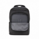 Mochila negra de poliéster