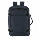 Mochila bicolor con interior forrado