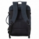 Mochila bicolor con interior forrado