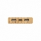 Power bank bambú