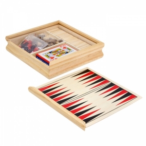 Set de juegos de madera