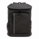 Mochila negra de poliéster