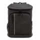 Mochila negra de poliéster