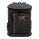Mochila negra de poliéster