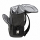 Mochila negra de poliéster