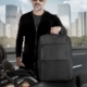 Mochila negra porta laptop