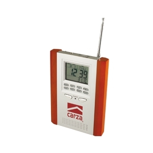 Radio ejecutivo con reloj y termometro