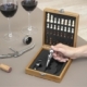 Set de vinos con juego de ajedrez