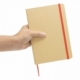 Libreta elaborada con cartón y papel