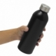 Botella de aluminio con acabado mate