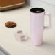 Vaso de doble pared, elaborado de acero inoxidable